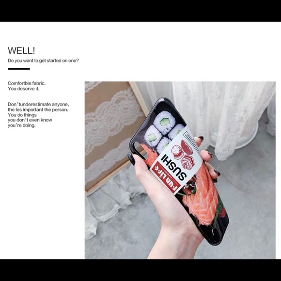 Sushi Iphone Case!！5🌟🌟🌟🌟🌟!!! - Picture 2 of 7